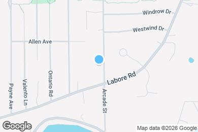 Map image of the property - 2955 Arcade St