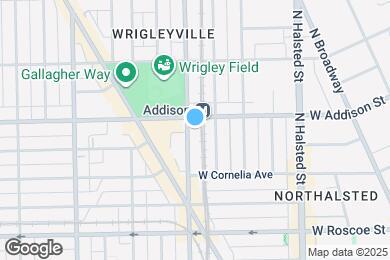 Map image of the property - 3547 N Sheffield Ave