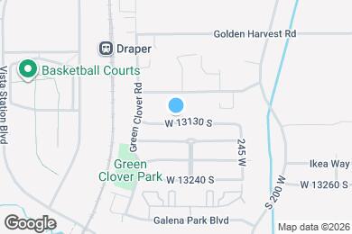 Map image of the property - 352 W 13130 S