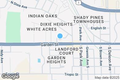 Map image of the property - 1625 Rosedale St