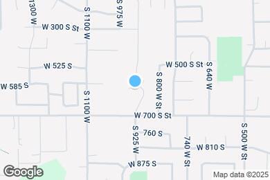 Map image of the property - 591 S Emerald Ln