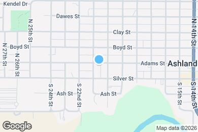 Map image of the property - 2025 Adams St
