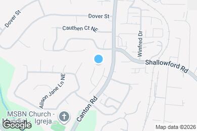 Map image of the property - 4220 Hunters Green Way NE