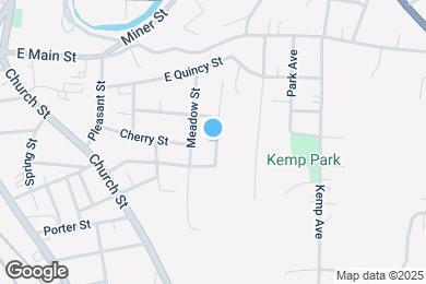 Map image of the property - 77 Yale St