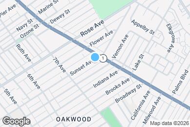 Map image of the property - 774 Sunset Ave