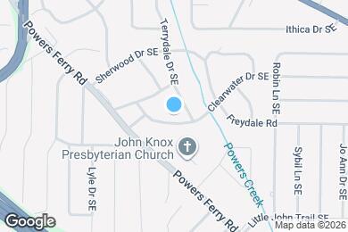 Map image of the property - 2103 Clearwater Dr SE