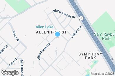 Map image of the property - 2714 Allen Forest Dr