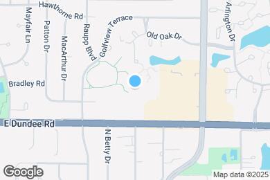 Map image of the property - 7 Oak Creek Dr