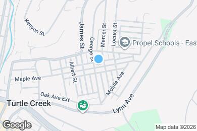 Map image of the property - 1407 Maple Ave