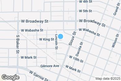 Map image of the property - 626 W King St