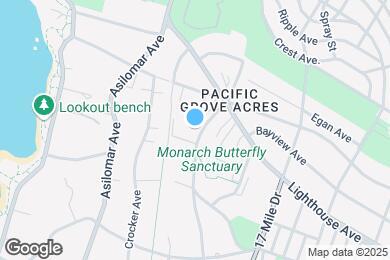 Map image of the property - The Crest at Pacific Grove