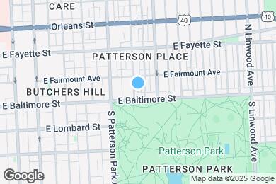 Map image of the property - 3 N Montford Ave