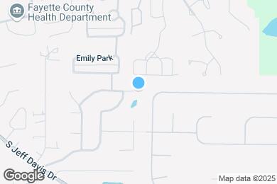 Map image of the property - 195 Pecan Ridge Dr