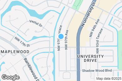 Map image of the property - 1673 NW 97th Terrace