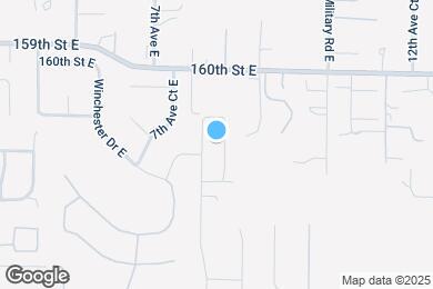 Map image of the property - 16210 9th Ave E