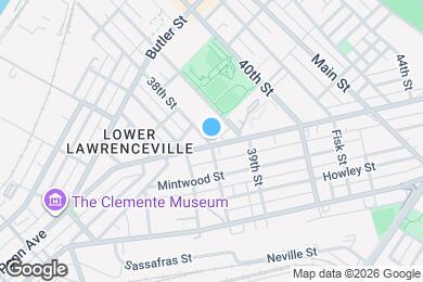 Map image of the property - 3801 Penn Ave