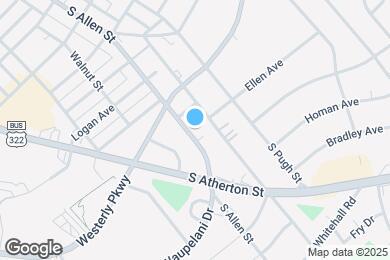 Map image of the property - 1127 S Allen St