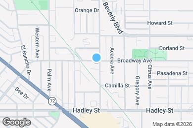 Map image of the property - 11758 Broadway Ave