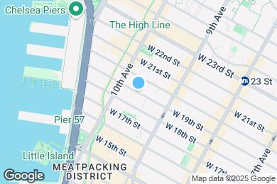 Map image of the property - 448 W 19th St