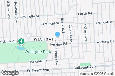 Map image of the property - 372-374-374 S Huron Ave