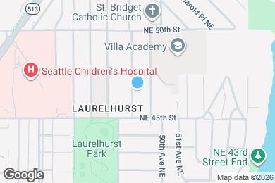 Map image of the property - 4536 48th Ave NE