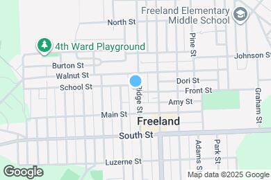 Map image of the property - 704 Ridge St