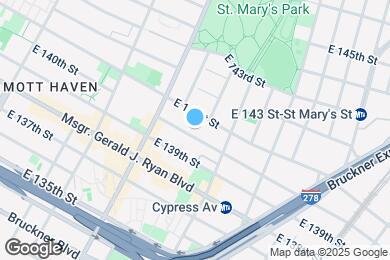 Map image of the property - 601 E 140th St