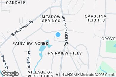 Map image of the property - Room in Duplex on Lundy Dr