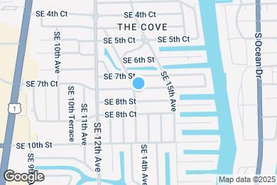 Map image of the property - 1300 SE 7th Ct