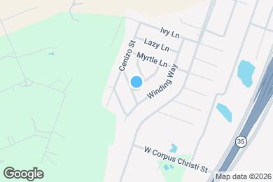 Map image of the property - 120 Retama Ln