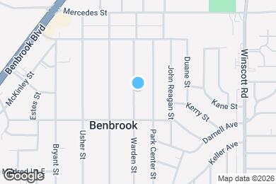 Map image of the property - 1025 Warden St
