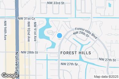 Map image of the property - The Palms At Forest Hills - 2930 Forest Hills Blvd.