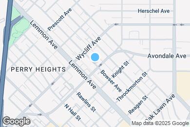 Map image of the property - 4218 Bowser Ave