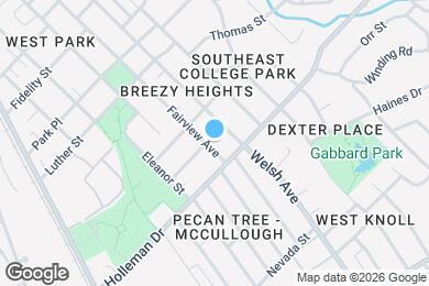 Map image of the property - 1009 Fairview Ave