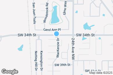 Map image of the property - 901 SW 35th St