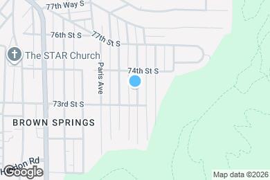Map image of the property - 7320 Rome Ave