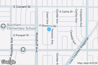 Map image of the property - 3522 Faust Ave