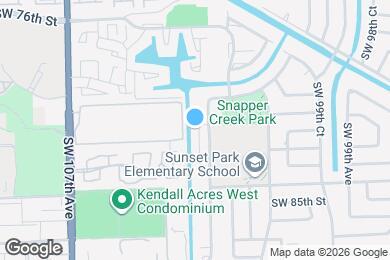 Map image of the property - 8120 SW 103rd Ave