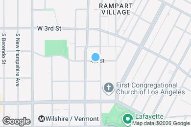 Map image of the property - 3050 W 4th St