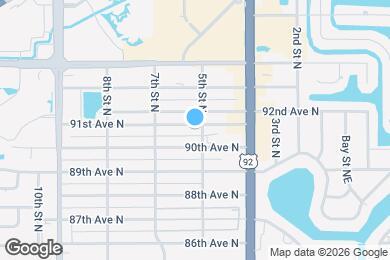 Map image of the property - 508 91st Ave N