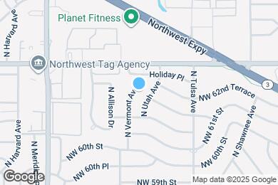 Map image of the property - 6226 N Vermont Ave