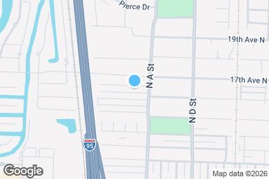 Map image of the property - 1717 16th Ct N