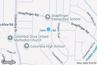 Map image of the property - 1968 Twin Falls Rd