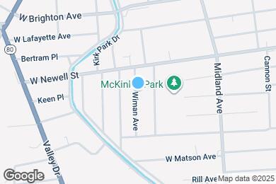 Map image of the property - 129 Wiman Ave