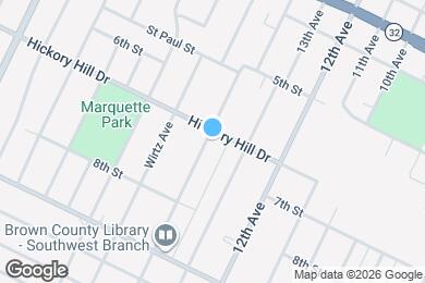 Map image of the property - 973 Hickory Hill Dr