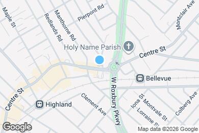Map image of the property - 1721 Centre St