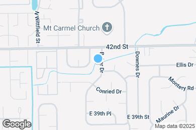 Map image of the property - 4108 Baker Dr