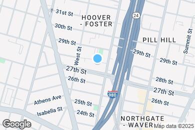 Map image of the property - 685 28th St