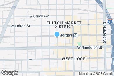 Map image of the property - 168 N Aberdeen St