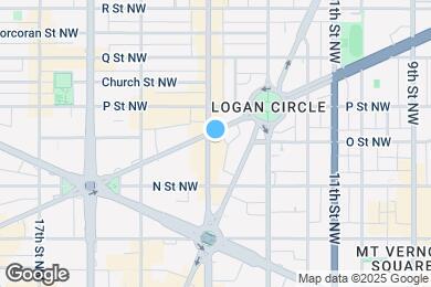Map image of the property - 1339 14th St NW